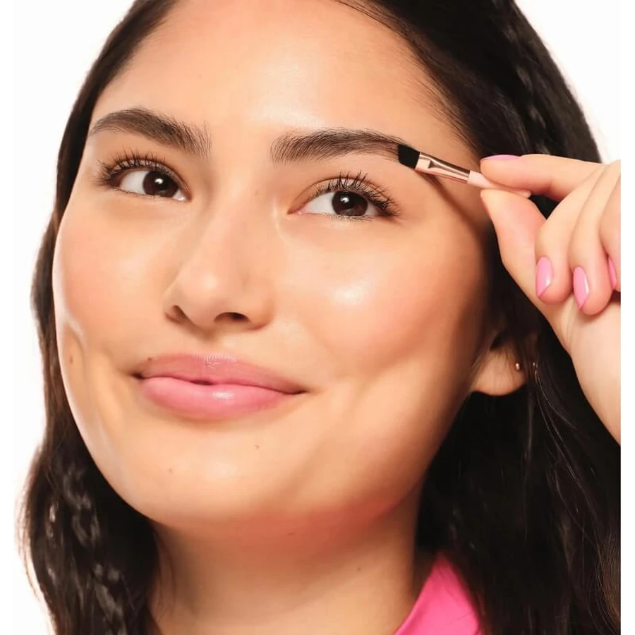 Set dúo de polvos para cejas Essence - Polvo n.º 02, tono medio