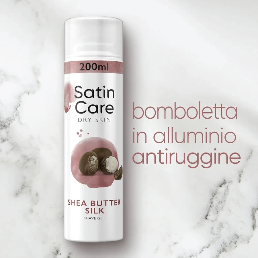 Procter & Gamble Satin Care Dry Skin - Ontharingsgel met sheaboter, 200 ml