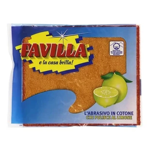 Favilla Baumwoll-Scheuerschwamm mit Zitronenduft