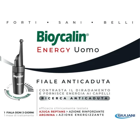 Bioscalin Bioscalin Energy for Men Hair Loss Treatment, 10 vials of 3.5 ml each