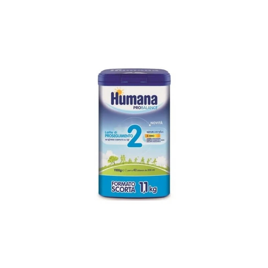 Humana 2 Probalance - Lait de suite pour nourrissons, 1 100 g