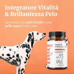 Bau Cosmetics: Vitaliteit &amp; Glans voor de vacht, 90 tabletten – een voedingssupplement voor de vacht van honden