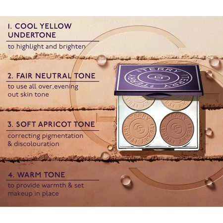 By Terry Hyaluronic Hydra Powder - Multipurpose Palette No. 2 Medium to Warm