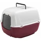 Ferplast Prima - Enclosed Cat Litter Box with Activated Carbon Filters and Swing Door, Assorted Colors