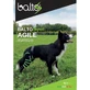 Balto Sport Agile - Compression Knee Brace for the Right Knee, Size M, Green