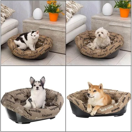 Ferplast Pernă pentru canapea 10 – umplutură de schimb din bumbac pentru cușca Siesta Deluxe, dimensiuni 103,5 x 78 x h 28,5 cm