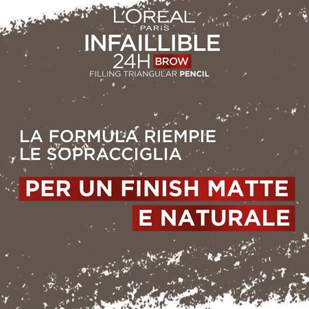 L'Oréal Paris Infaillible Brow Xpert - Wenkbrauwpotlood nr. 6.0 Donkerblond