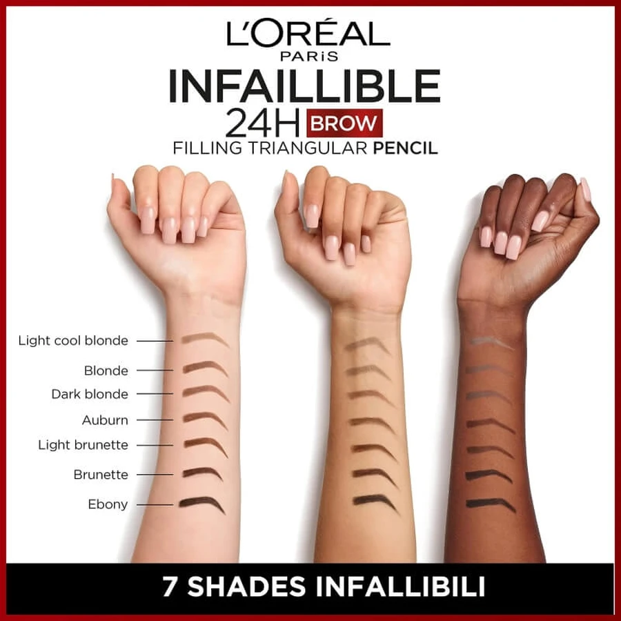 L'Oréal Paris Infaillible Brow Xpert - Wenkbrauwpotlood nr. 6.0 Donkerblond