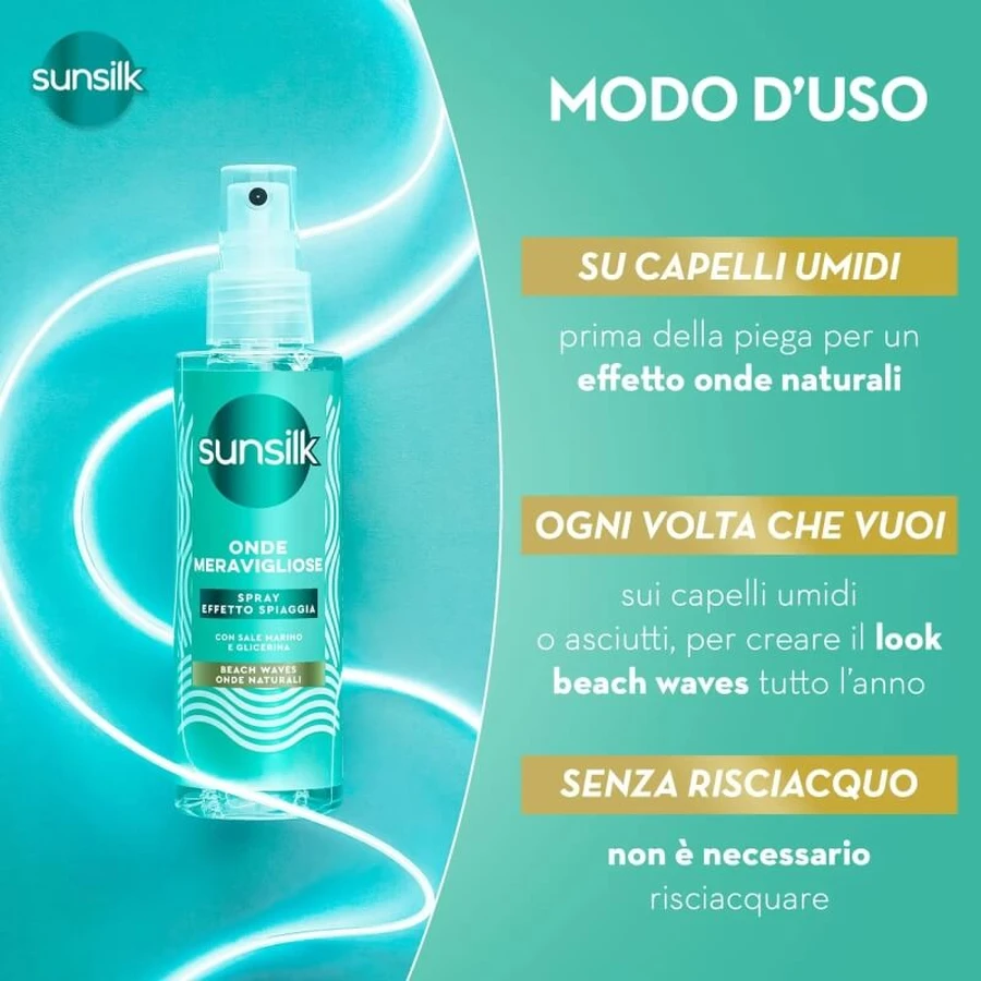 Sunsilk Wonderful Waves - Beach Effect Spray 150 ml