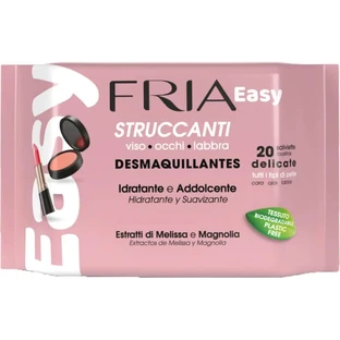 Fria Easy - 20 toallitas desmaquillantes biodegradables