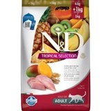 Farmina N&amp;d Tropical Selection Adult Chicken - Alimento completo para gatos adultos, 5 kg