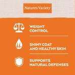 Nature's Variety Selected Chicken - Pienso completo para gatos adultos esterilizados, 1,25 kg