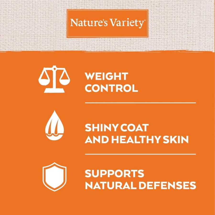 Nature's Variety Selected Chicken - Pienso completo para gatos adultos esterilizados, 1,25 kg