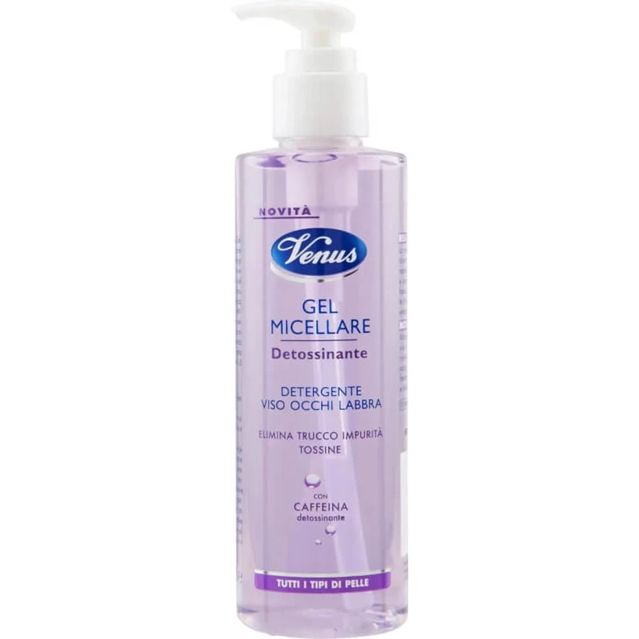 Venus Entgiftendes Mizellen-Gel zum Entfernen von Gesichts-Make-up, 200 ml