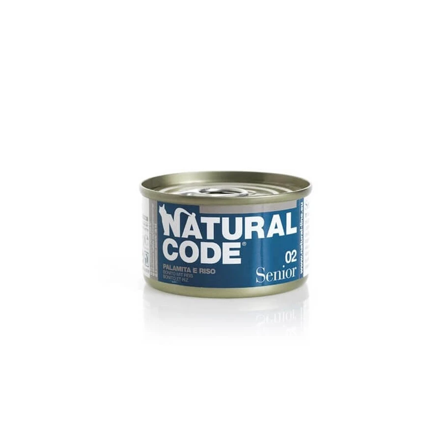 Natural Code 02 Tonnetto - Complete Food for Senior Cats, 85 g