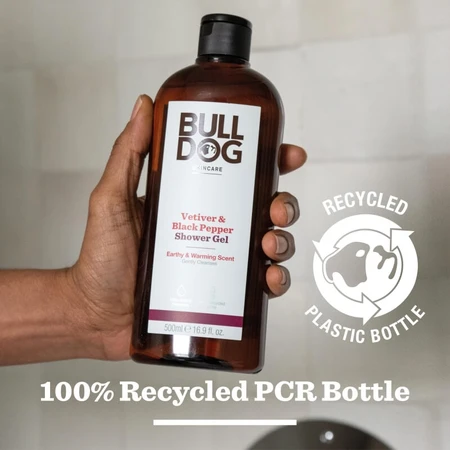 Bulldog Black Pepper &amp; Vetiver Duschgel – Duschgel für Männer, 500 ml