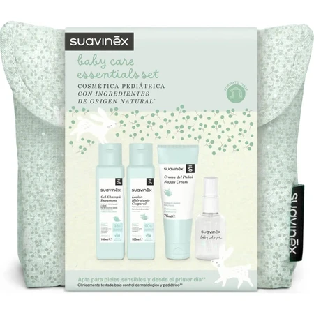 Set básico de cuidado infantil Suavinex: neceser para niños con productos incluidos