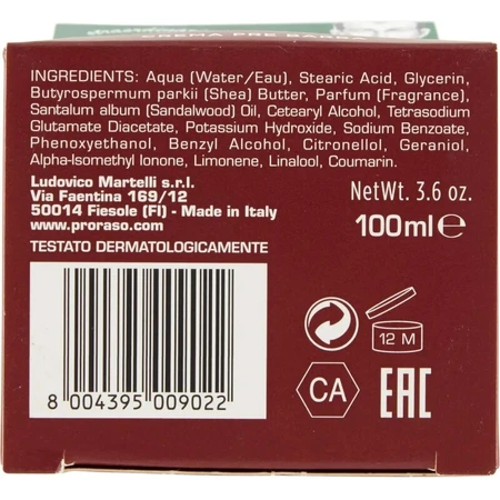 Proraso für groben Bartwuchs – Pre-Shave-Creme 100 ml