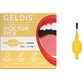 Geldis Doctor Pick - 7 yellow interdental brushes for cleaning teeth, 1.1 mm