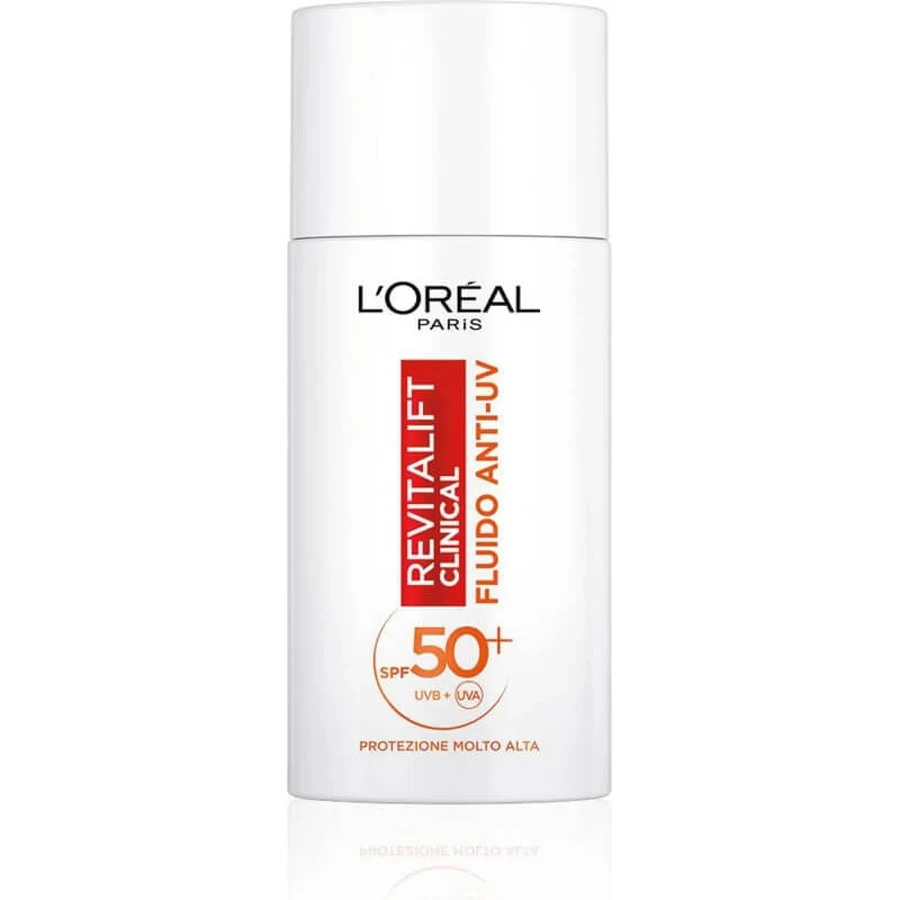 L'Oréal Paris Revitalift Clinical Anti-UV Fluid SPF 50+ - Gezichtscrème 50 ml