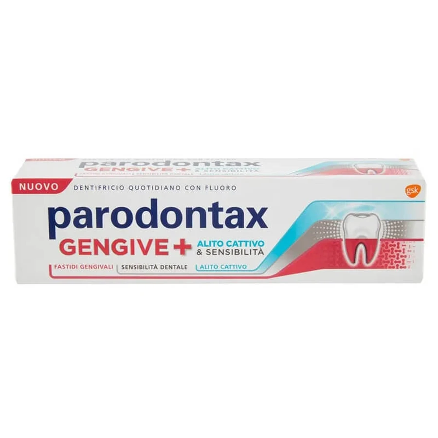 Parodontax Gums + Bad Breath &amp; Sensitivity - Daily Toothpaste 75 ml