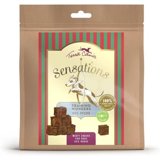Terra Canis Sensations Training Wonders Horse – Trainingssnacks für Pferde und Hunde, 90 g
