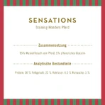 Terra Canis Sensations Training Wonders Horse – Trainingssnacks für Pferde und Hunde, 90 g