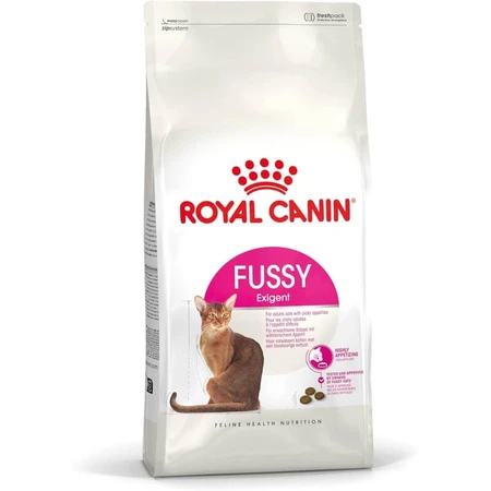 Royal Canin Fussy Exigent - Aliment complet pour chats adultes à l'appétit très sélectif, 2 kg