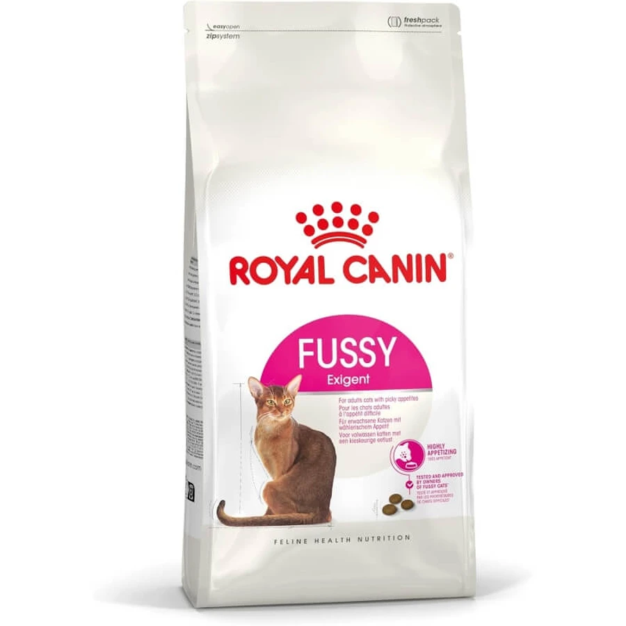 Royal Canin Fussy Exigent - Aliment complet pour chats adultes à l'appétit très sélectif, 2 kg