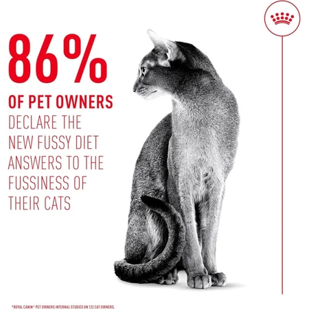 Royal Canin Fussy Exigent - Aliment complet pour chats adultes à l'appétit très sélectif, 2 kg