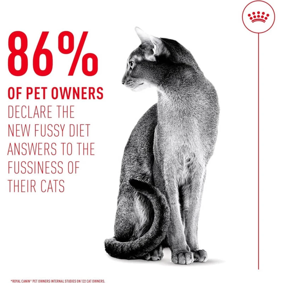 Royal Canin Fussy Exigent - Aliment complet pour chats adultes à l'appétit très sélectif, 2 kg