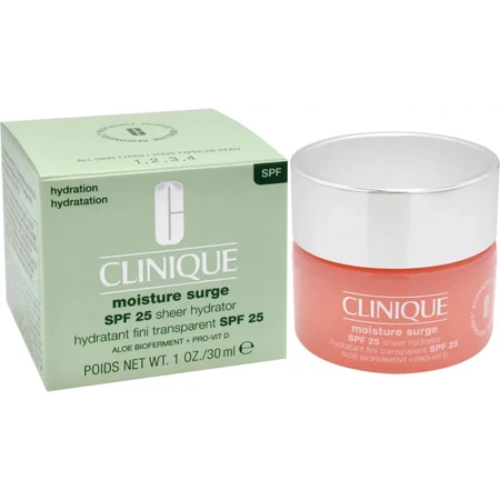 Clinique Moisture Surge SPF 25 - Crème hydratante et protectrice, 30 ml
