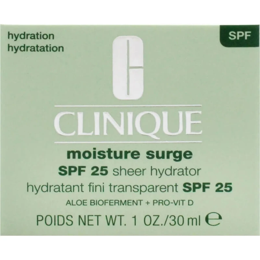 Clinique Moisture Surge SPF 25 - Crème hydratante et protectrice, 30 ml