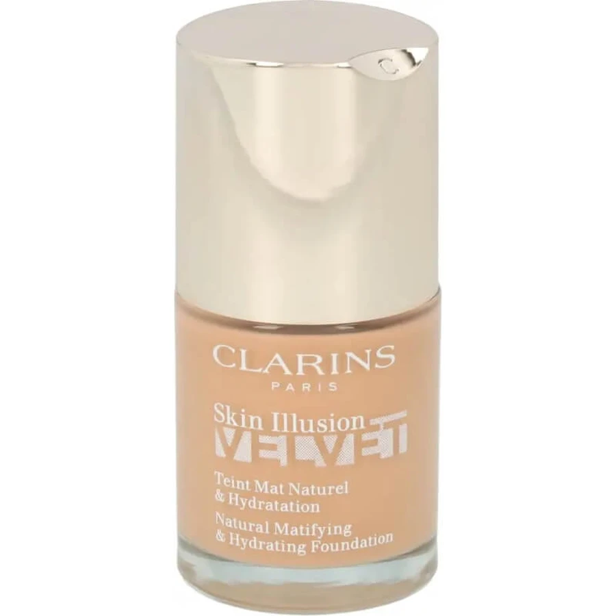 Clarins Skin Illusion Velvet - Liquid Foundation - No. 112C Amber