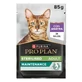 Purina Pro Plan Sterilized Adult Duck - Alimento completo para gatos adultos esterilizados, 85 g