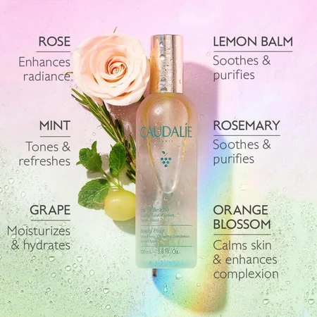 Caudalie Schönheitswasser für Gesicht und Körper, 100 ml