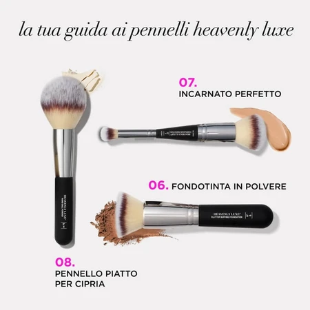 IT Cosmetics Heavenly Luxe Complexion Perfection Brush — Foundation- en concealerpenseel #7
