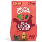 Edgard & Cooper Fresh Chicken & Salmon Senior mit Huhn und Lachs – Alleinfuttermittel für ältere Hunde, 2,5 kg