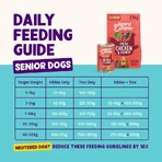 Edgard & Cooper Fresh Chicken & Salmon Senior mit Huhn und Lachs – Alleinfuttermittel für ältere Hunde, 2,5 kg