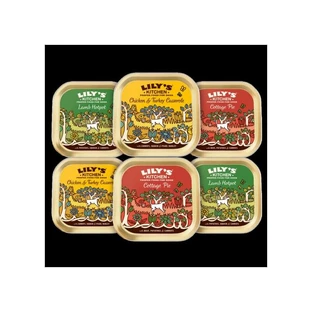 Lily's Kitchen Lily's Kitchen Multipack – Alleinfuttermittel für erwachsene Hunde, 6 x 150 g, verschiedene Geschmacksrichtungen
