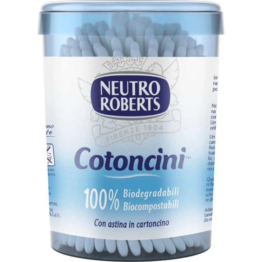 Neutro Roberts Wattestäbchen, 100er-Packung