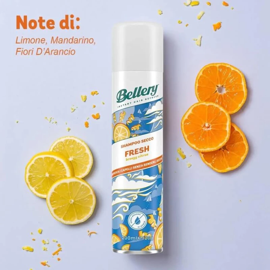 Bellery Fresh Breezy Citrus - Dry Shampoo 200 ml