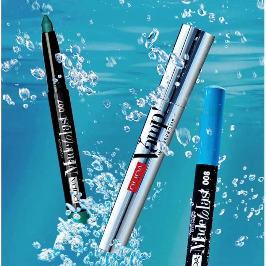 Pupa Made to Last Waterproof Eyeshadow - Oogschaduwstift nr. 008 Pool Blue