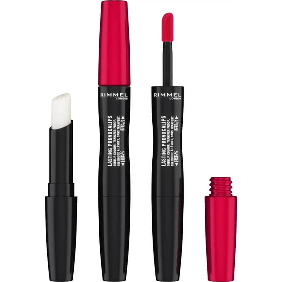 Rimmel Provocalips - 2-Step Liquid Lipstick No. 500 Kiss the Town Red
