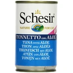 Schesir Kitten Tuna with Aloe in Jelly - Complete Food for Kittens, 140 g