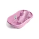 Okbaby Onda - Baby Bath Tub with Thermometer and Slide, 0–12 Months - Pink