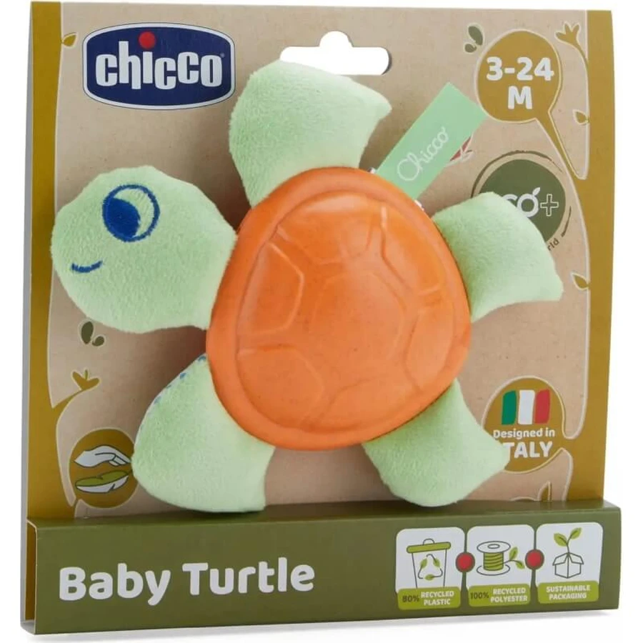Chicco eco+ Baby Turtle – Lernspielzeug für Kleinkinder