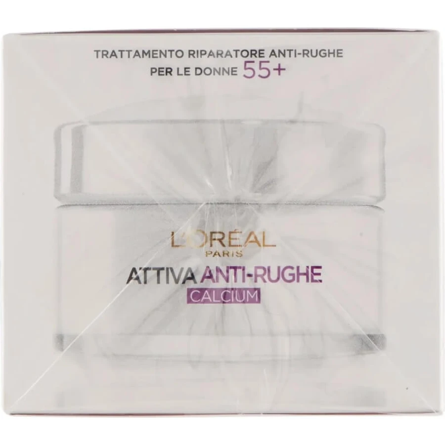 L'Oréal Paris Attiva Anti-Aging Calcium – Tages- und Nachtcreme für das Gesicht, 50 ml