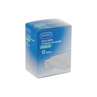 Gasa hidrófila no tejida estéril Alvita - 12 unidades, 36 x 40 cm