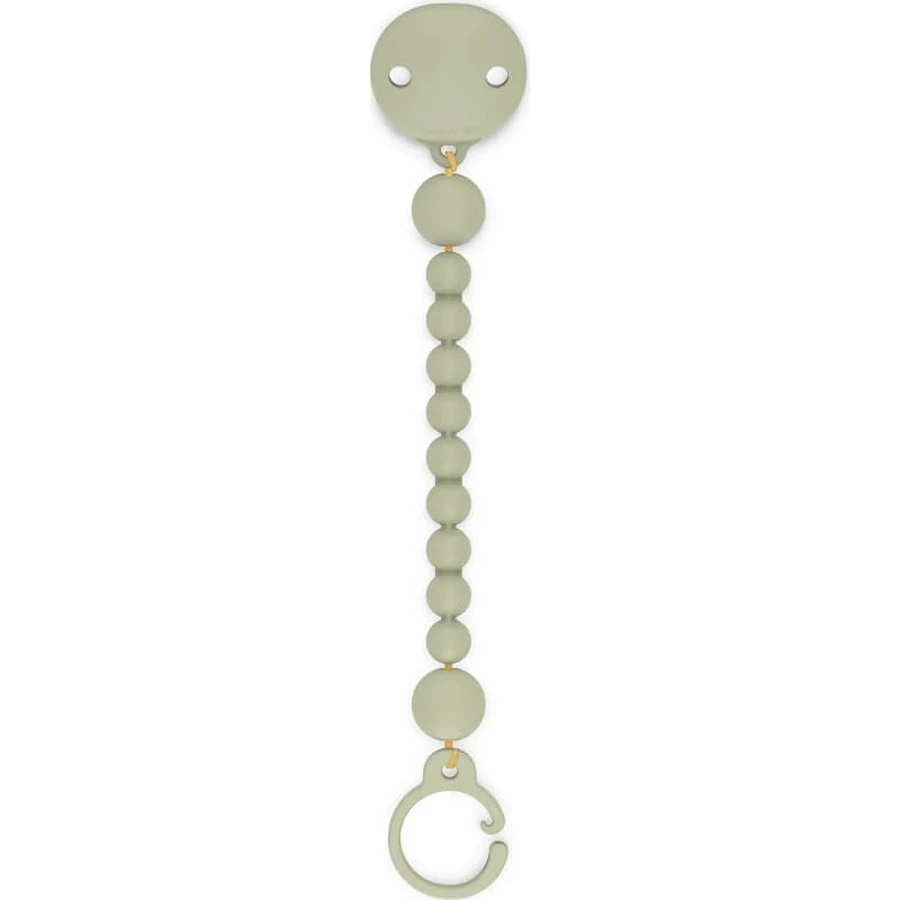 Suavinex Selection Color Essence 0m+ – Schnullerhalter aus Silikon – Grün